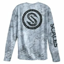 Scales Every Degree Camo SCALES PRO Performance Long Sleeve Shirt-BLKCAM