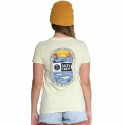 Salty Crew New Wave Classic Short Sleeve T-Shirt-Vintage Black -Deals BC Surf Store 20035526W BAN 2