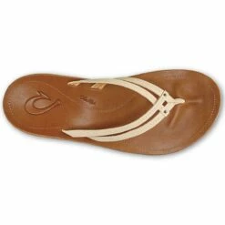 Olukai U'i Women's Leather Beach Sandals-5-Tapa/Sahara -Deals BC Surf Store 20245 TAPSHA 21