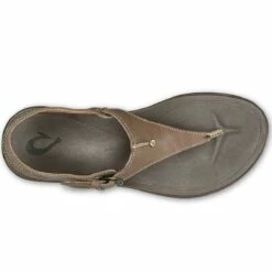Olukai Eheu Women's Leather Slingback Sandals-Clay/Dark Java -Deals BC Surf Store 20327 CLYDKJAVA 3