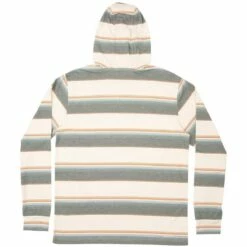 Salty Crew Horizons Natural Long Sleeve Knit UV Pullover Hoodie-Medium-DKSLT