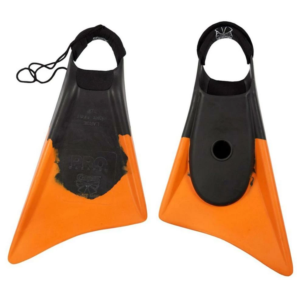 Churchill Makapuu Pro Fins-Black/Orange 1 Churchill Makapuu Pro Fins-Black/Orange