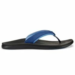 Olukai Punua Women's Beach Sandals-11-Navy/Black