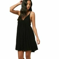 ONeill O'Neill Saltwater Solids Tank Dress Cover-up