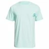 Quiksilver Heritage Short Sleeve UPF 50 Surf T-Shirt-Medium-Minty