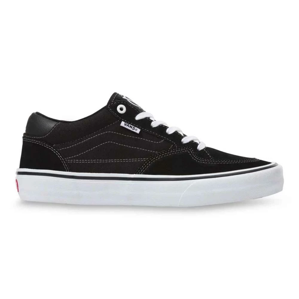 Vans Rowan Pro Skate Shoes, Black/White-8 3 Vans Rowan Pro Skate Shoes, Black/White-8 - Image 3