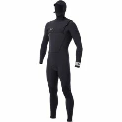 Volte Premium 4.5 Zipperless Men's Full Hooded Wetsuit-XL-Black -Deals BC Surf Store 31008 DEFAULT l