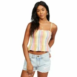Billabong Keep Your Cool Woven Crop Top-Large-Multi -Deals BC Surf Store 33417 DEFAULT l