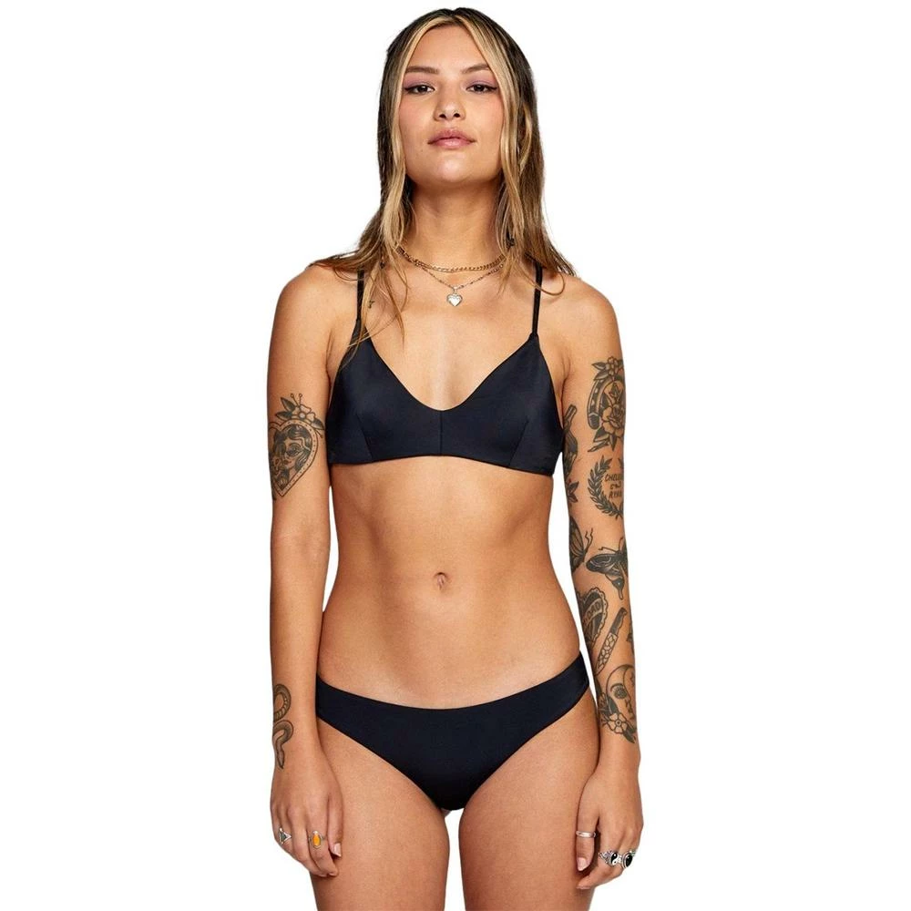 RVCA Solid Crossback Bikini Top 1 RVCA Solid Crossback Bikini Top
