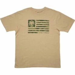 Never Summer USA Flag Short Sleeve T-Shirt