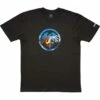 Never Summer Colorado Eagle Rockies Short Sleeve T-Shirt-Small-Vintage Black