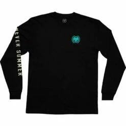 Never Summer Fuji Long Sleeve T-Shirt-Black