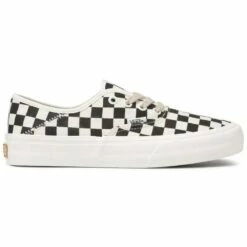 Vans Eco Theory Authentic SF Skate Shoes, Black Checkerboard/Marshmallow -Deals BC Surf Store 34813 DEFAULT l