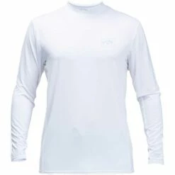 Billabong Arch Mesh Long Sleeve Rashguard-White