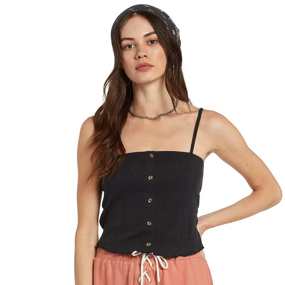 Volcom Lived In Lounge Tank Top-Medium-Black 3 Volcom Lived In Lounge Tank Top-Medium-Black - Image 3