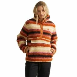 Billabong A/Div Switchback Pullover Mock Neck Sweatshirt-Bone