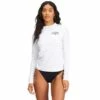 Billabong Core Loose Fit Long Sleeve Rashguard-Large-White