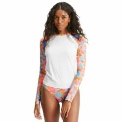 Billabong Pick Me Up Long Sleeve Rashguard-Salt Crystal