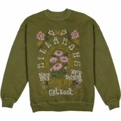 Billabong Ride In Oversized Crewneck Sweatshirt