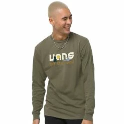 Vans Coastal Vintage Long Sleeve T-Shirt-Grape Leaf -Deals BC Surf Store 37610 DEFAULT l