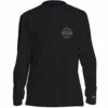 Billabong Rotor Diamond UPF 50 Boys Long Sleeve Surf Shirt-Black
