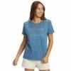 ROXY Kinda Salty Boyfriend Short Sleeve T-Shirt-Bijou Blue