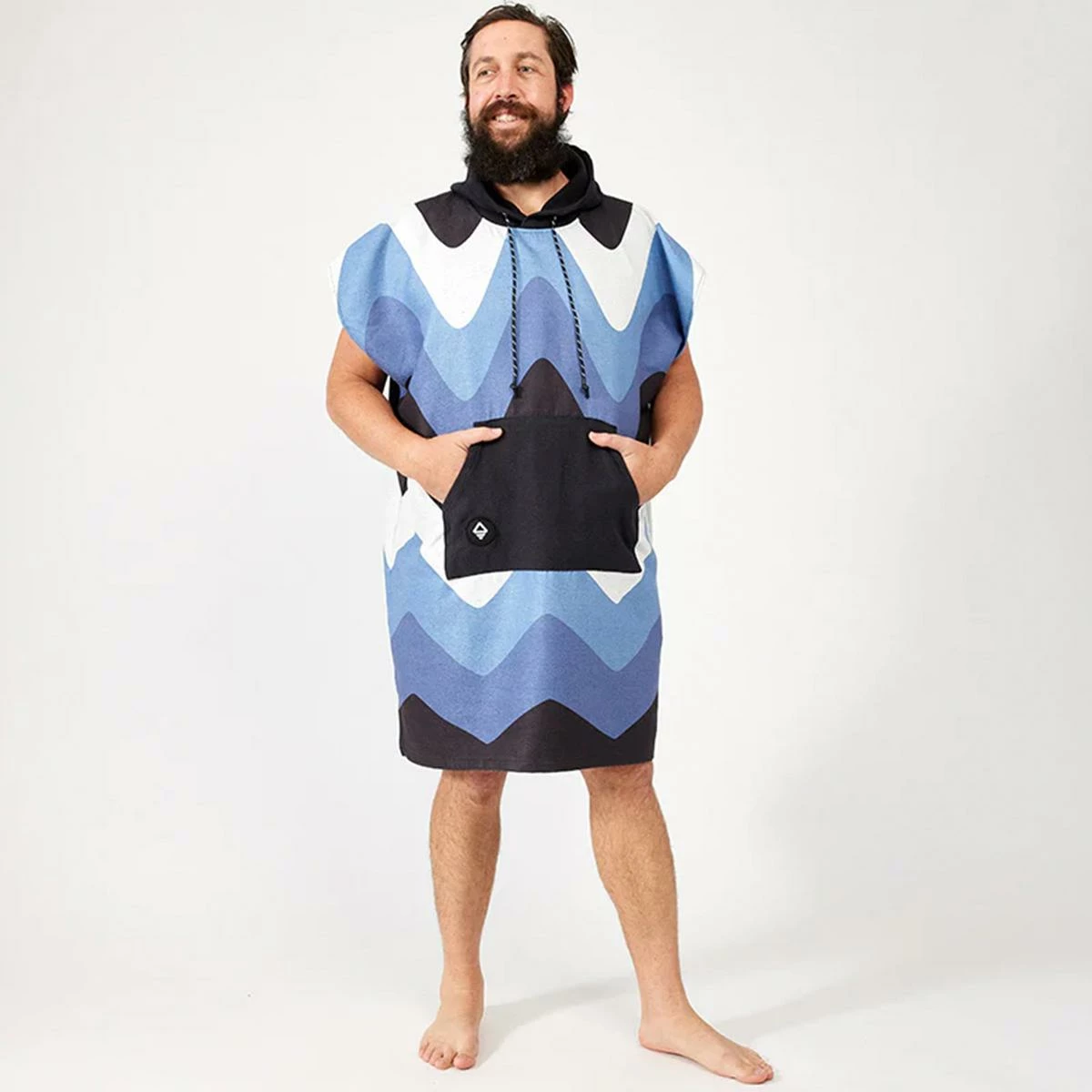 Nomadix Changing Poncho, Melt Blue 2 Nomadix Changing Poncho, Melt Blue - Image 2