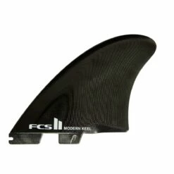 FCS II PG Modern Keel Twin Fins - Black