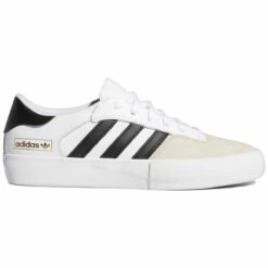 Adidas Matchbreak Super Shoes Skate Shoes, Cloud White/Core Black/Bliss