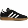 Adidas Busentiz Pro Skate Shoes, Black/White/Gold Metallic