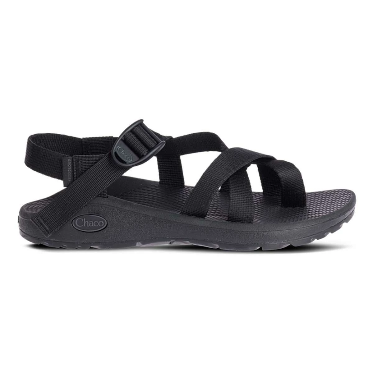 Chaco Z/Cloud 2 Women's Sandals, Solid Black 1 Chaco Z/Cloud 2 Women's Sandals, Solid Black