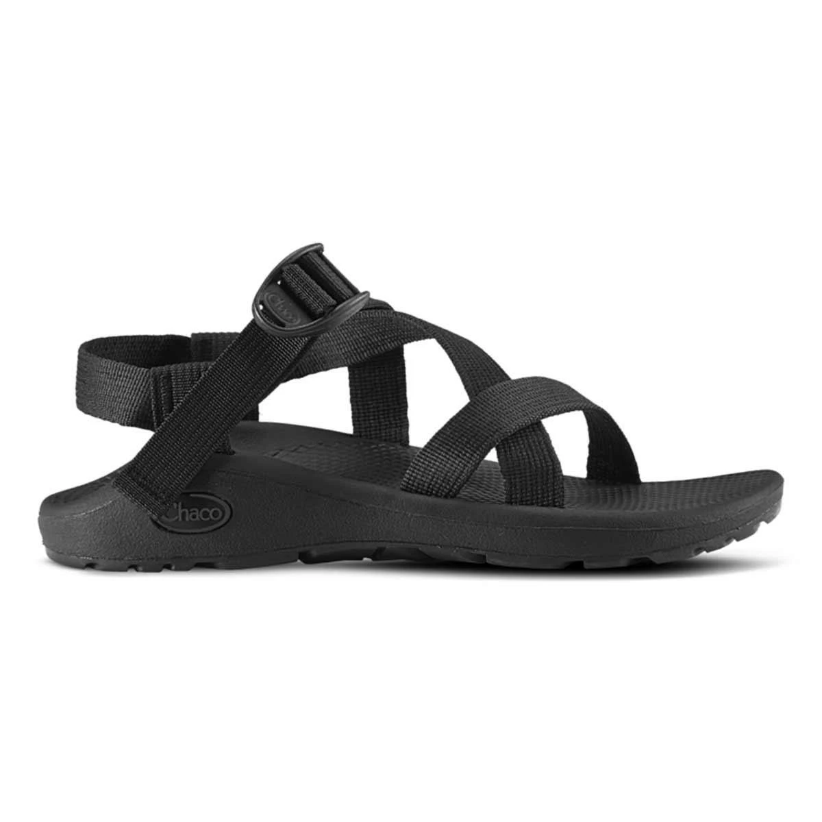 Chaco Z/Cloud Women's Sandals, Solid Black 1 Chaco Z/Cloud Women's Sandals, Solid Black
