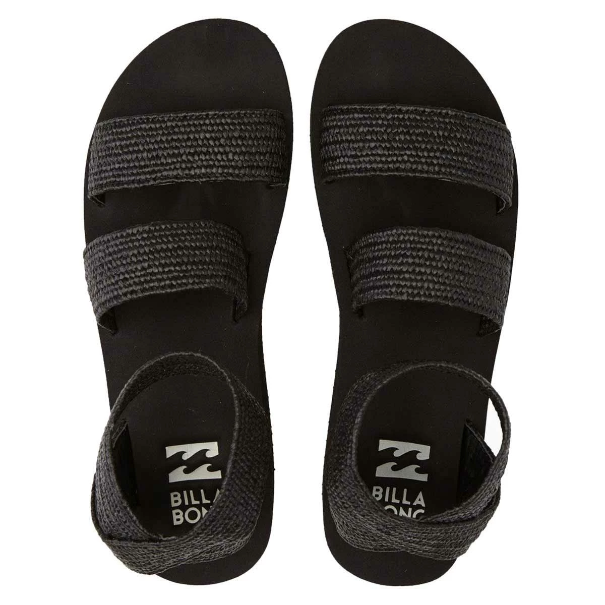 Billabong Foreshore Women's Platform Sandals-9-Black 2 Billabong Foreshore Women's Platform Sandals-9-Black - Image 2