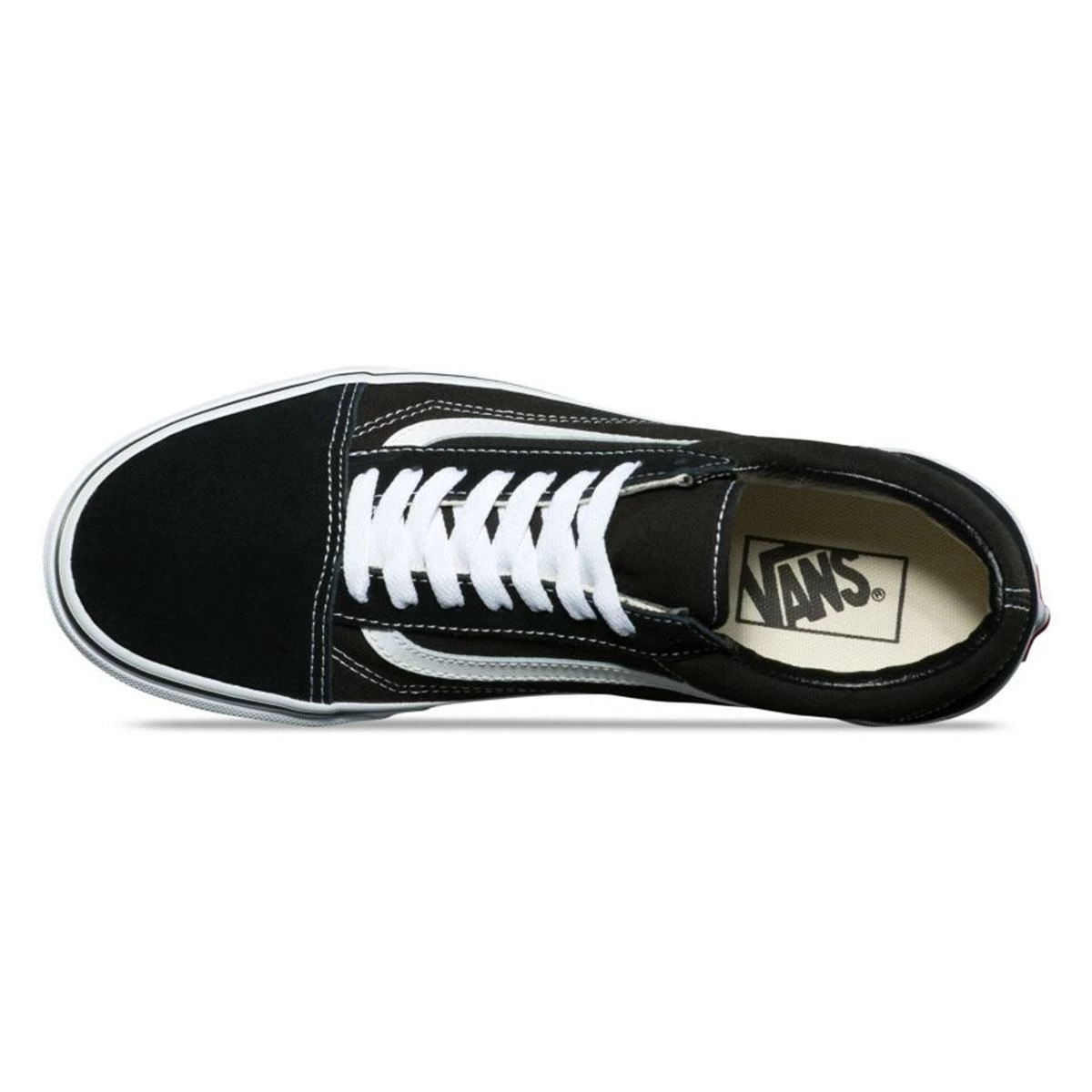 Vans Old Skool Skate Shoe, Black/White 2 Vans Old Skool Skate Shoe, Black/White - Image 2