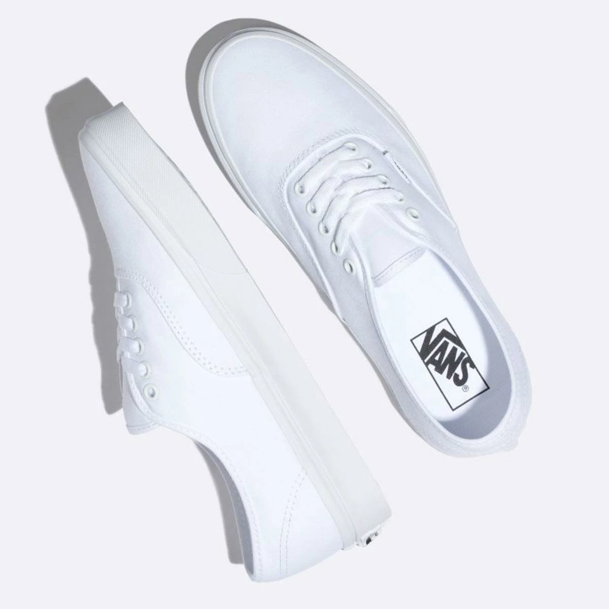 Vans Authentic Skate Shoe, True White 3 Vans Authentic Skate Shoe, True White - Image 3