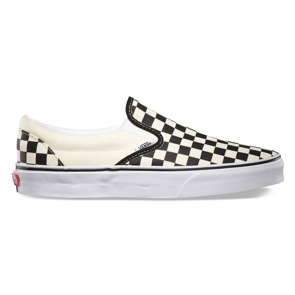 Vans Classics Checkerboard Slip-On Skate Shoe, Black/Off-White Checkers 1 Vans Classics Checkerboard Slip-On Skate Shoe, Black/Off-White Checkers