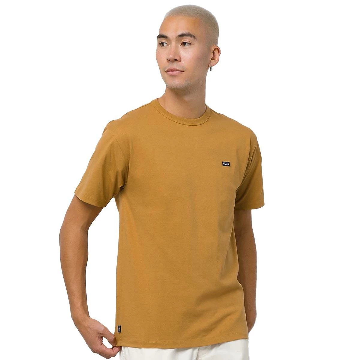 Vans Off The Wall Classic Short Sleeve T-Shirt-Bone Brown 2 Vans Off The Wall Classic Short Sleeve T-Shirt-Bone Brown - Image 2