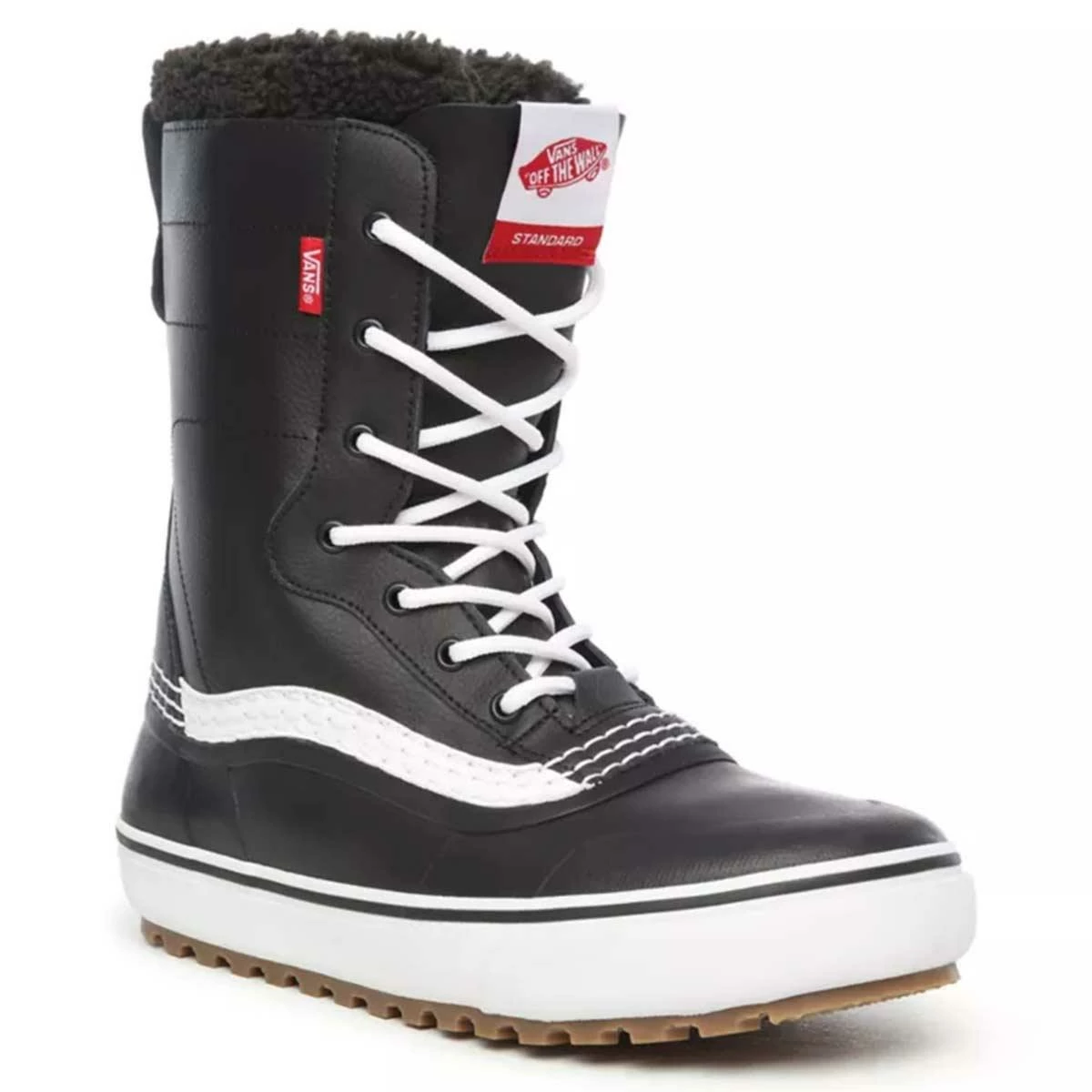 Vans Standard MTE Snow Boots, Black/White 2 Vans Standard MTE Snow Boots, Black/White - Image 2
