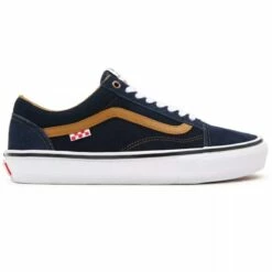Vans Reynolds Old Skool Skate Shoes, Navy/Golden Brown-8.5